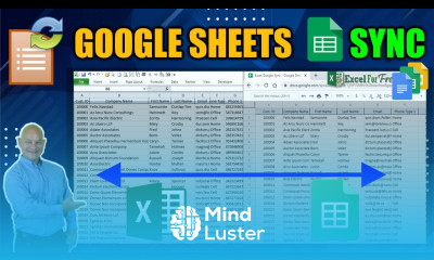 How To Create A Real Time Sync Between Excel Google Sheets Without Excel Add Ins Free Download