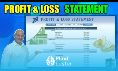 Learn How To Create A Dynamic Profit Loss Statement From Scratch In Excel Today