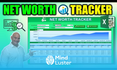 Learn How To Create This Excel Net Worth Tracker In Less Than 1 Hour Free Download Included