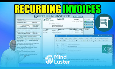 How To Create A Fully Automated Recurring Invoice Billing System In Excel FREE Download
