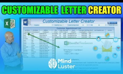 How To Create Custom Letters In Word Documents From Excel WITHOUT Mail Merge