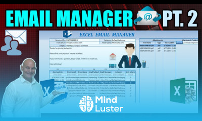Automatically Import Display Your Outlook Emails Attachments In Excel Email Manager Pt 2