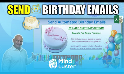 How To Automatically Send Customized Birthday Emails With Microsoft Excel