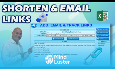 Learn How To Automatically Shorten AND Track Links With Excel Free Download