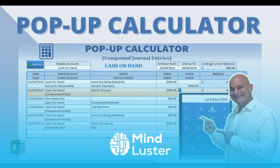 Learn How To Make This Dynamic Pop Up Calculator In Excel Today Free Download