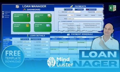 Master Loan Management in Excel Free Download Included