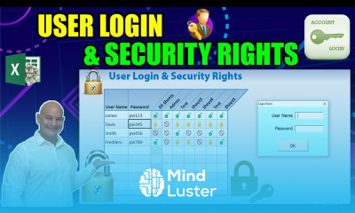 The AMAZING TRICK To Add Different User Security Rights to ANY Excel Sheet and User Login