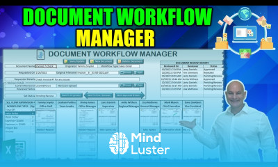 How To Create Your Own Drag Drop Document Workflow Manager In Excel Free Download