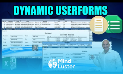 How To Create A Fully Dynamic Userform In Excel With A Single Macro Full Training Free Download