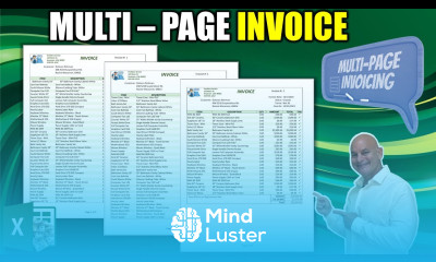 How To Create Professional Invoices With Multiple Pages In Excel FREE DOWNLOAD