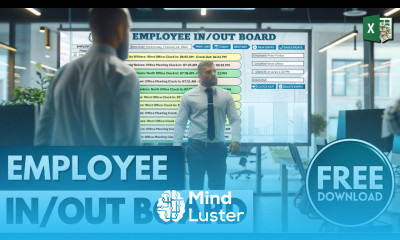 How To Create An Employee In Out Board From Scratch In Excel FREE TEMPLATE