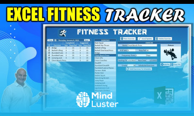 How To Build Your Own Excel Application Step By Step From Scratch FREE Fitness Tracker Download