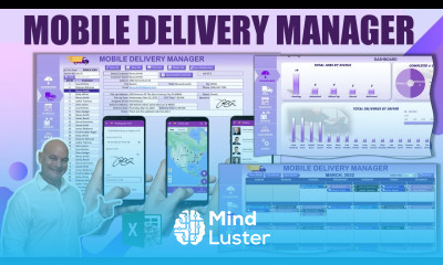 Create An Excel Delivery Application With Mobile App Sync Scheduler Dashboard FREE DOWNLOAD