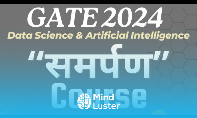 LIVE 14 Questions on Machine Learning GATE 2024 DA समर्पण Course