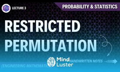 Lec 3 Restricted Permutation Probability and Statistics