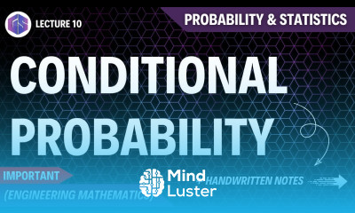 Lec 10 Conditional Probability Probability and Statistics Most Important Topic