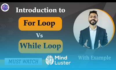Lec 25 For Loop vs While Loop in Python Various Loops in Python  Python for Beginners