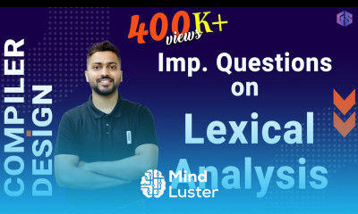Lec 4 Token Count using Lexical Analysis Questions on Lexical Analysis Imp Questions