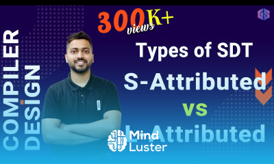 Lec 20 S Attributed vs L Attributed SDT Types of SDT