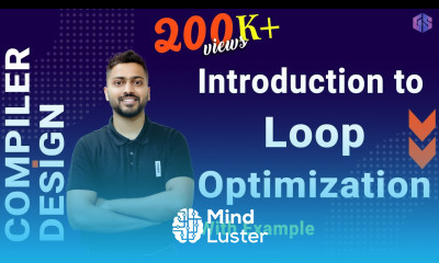 Lec 26 Loop Optimization in Compiler
