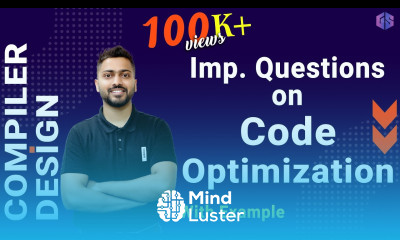 Lec 27 Question on Code Optimization in Compiler