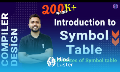 Lec 33 Symbol Table in Compiler Design Attributes of Symbol Table in Hindi