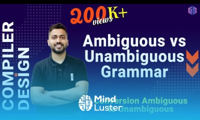 Lec 67 Ambiguous vs Unambiguous Grammar with examples Conversion Ambiguous  Unambiguous