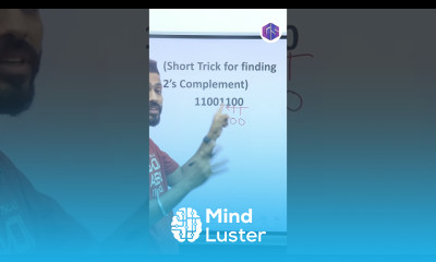 Short Trick for 2 s Complement numbersystem computer cbse gate ugcnet computerscience