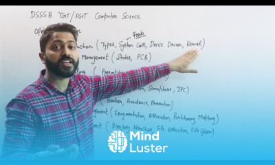 DSSSB TGT PGT Operating System Questions and Imp Topics Computer Science Must Watch