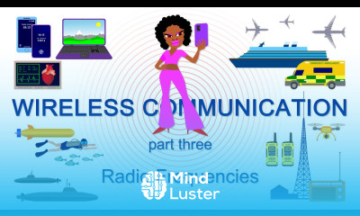 Wireless Communication Three Radio Frequencies