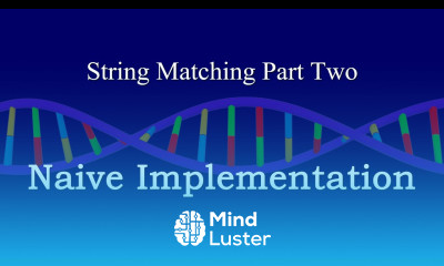 String Matching 2 Naive Implementation