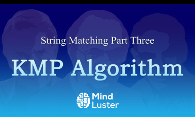 Learn String Matching 3 The KMP Algorithm - Mind Luster