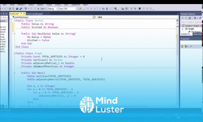 Graph Data Structure 2 Implementation in VB NET