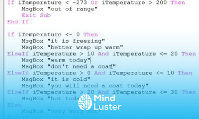 16 Introduction to Programming with VBA Logical Operators