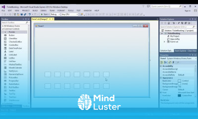 2 VB NET Booking System Form Layout