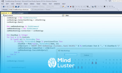 7 VB NET Booking System Insert Data