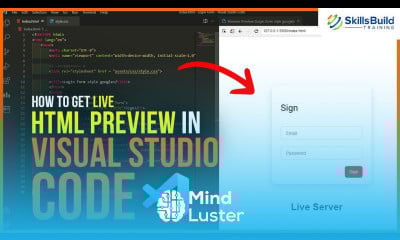 Learn How to Get Live HTML Preview in Visual Studio VS Code Live Server ...