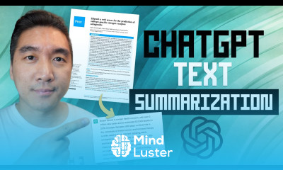 How to summarize text using ChatGPT