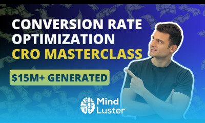 Full Conversion Rate Optimisation Course CRO Masterclass 2024