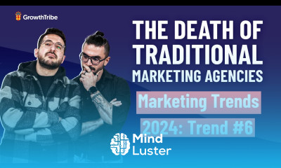 Marketing Trends 2024 Trend 6 The death of traditional marketing agencies