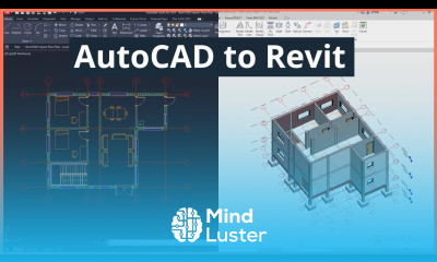 How to import DWG files in Revit and create a floor plan with it