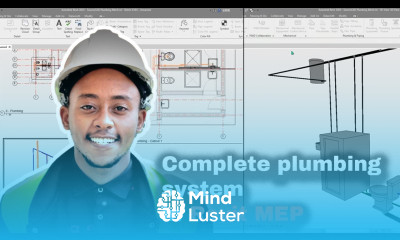 Designing complete plumbing system of a building in Revit MEP Project