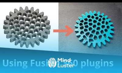 I made this coaster using Fusion 360 plugins and 3D printed it