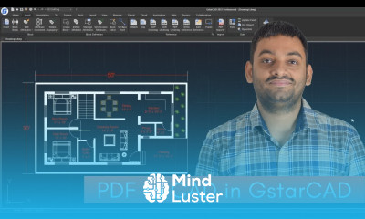 Importing PDF into GstarCAD Vector and raster files