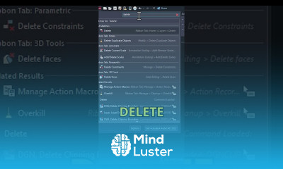 Did you know you can search a command in AutoCAD
