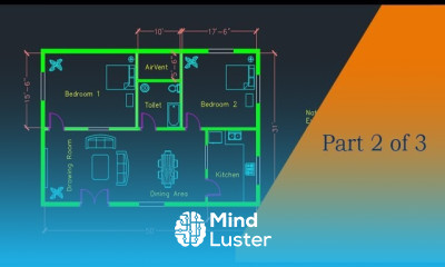 Making a simple floor plan in AutoCAD Part 2 of 3