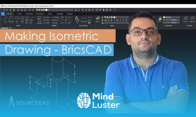 Making an isometric drawing with dimension in BricsCAD