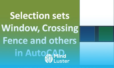 AutoCAD selection sets window crossing fence CP WP and select similar