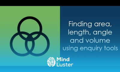 AutoCAD tutorial calculating area length angle and volume using enquiry tools