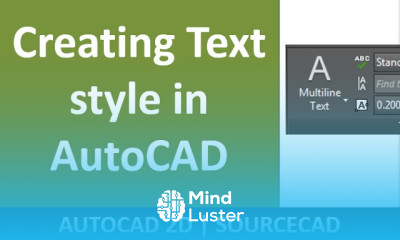 How to create new Text style in AutoCAD